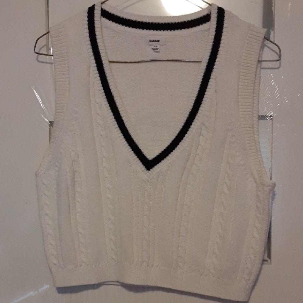 Varsity Sweater Vest